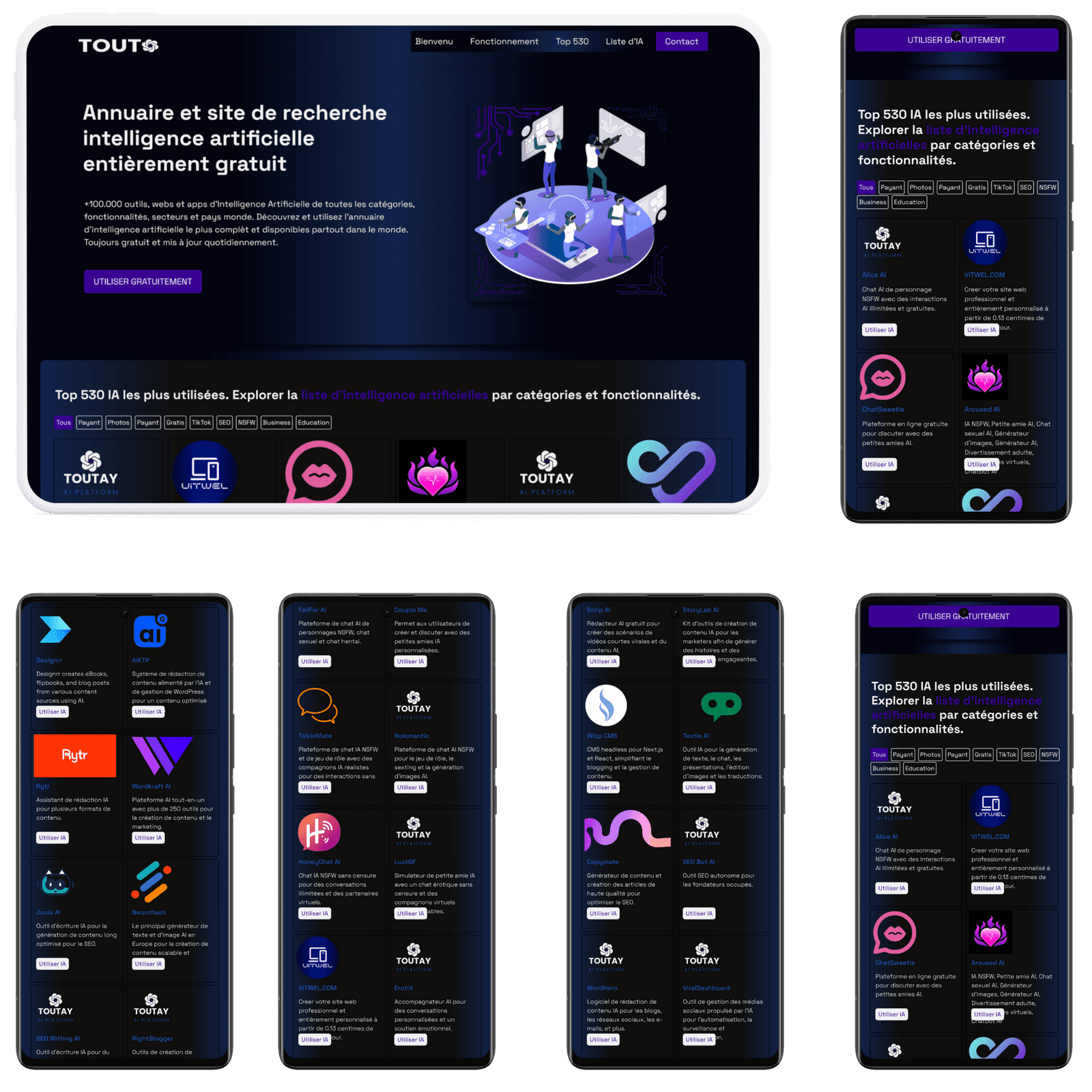 TOUTAY Logiciel intelligence artificielle gratuit